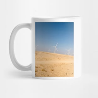 Wind Turbines at Shaleem Oman Mug